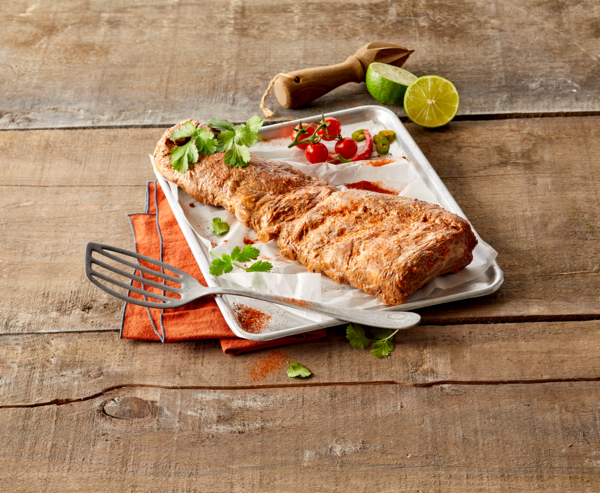 TRAVERS DE PORC RÔTI TEX MEX Intermarché 34% en avantage carte sur une sélection de produits