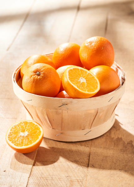 ORANGE À DESSERT(1) ET/OU A JUS(2) Intermarché 34% en avantage carte sur une sélection de produits