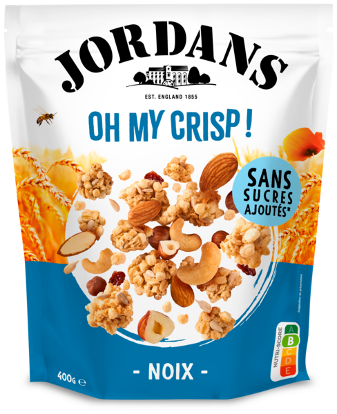 CÉRÉALES OH MY CRISP NOIX
Intermarché 34% en avantage carte sur une sélection de produits