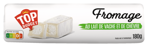 FROMAGE AU LAIT DE VACHE ET DE CHÈVRE
Intermarché 34% en avantage carte sur une sélection de produits