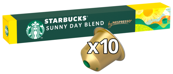 CAPSULES DE CAFÉ X10 SUNNY DAY BLEND
Intermarché 34% en avantage carte sur une sélection de produits