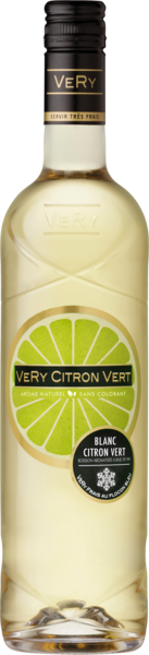 BOISSON AROMATISÉE À BASE DE VIN BLANC CITRON VERT
