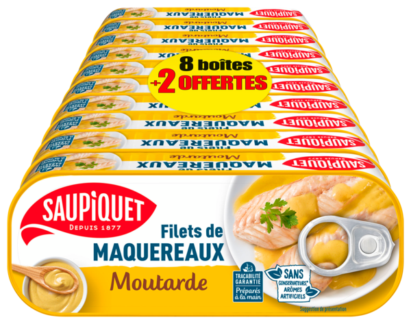 FILETS DE MAQUEREAUX À LA MOUTARDE
Intermarché Découvrez nos offres