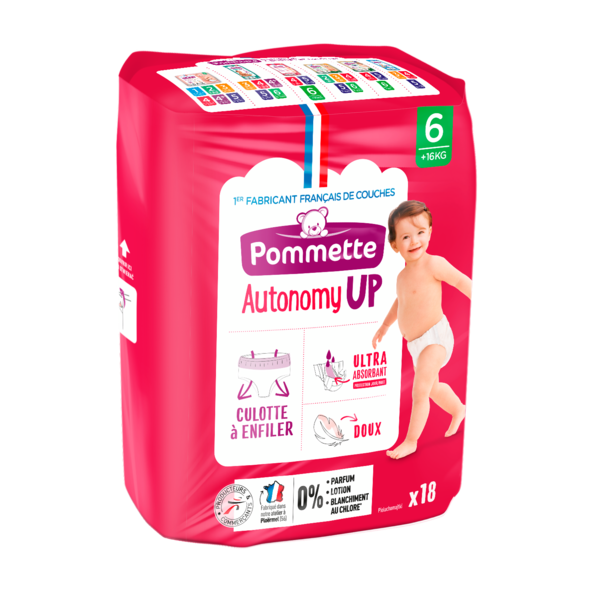 COUCHE CULOTTE AUTONOMY UP TAILLE 6 +16KG X18
Intermarché Découvrez nos offres