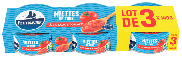 MIETTES DE THON SAUCE TOMATE
Intermarché Découvrez nos offres