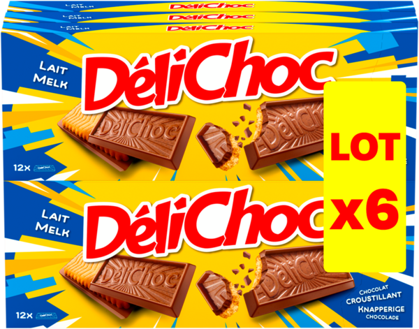 BISCUITS NAPPÉS CHOCOLAT AU LAIT

