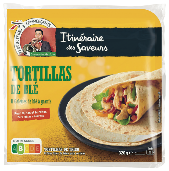 TORTILLAS DE BLÉ
Intermarché Découvrez nos offres