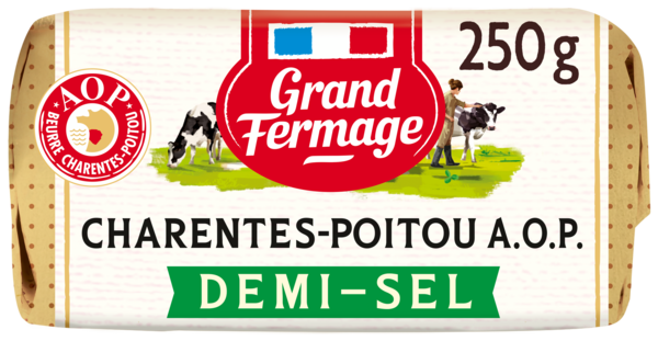 BEURRE MOULÉ AOP CHARENTES POITOU DEMI SEL
Intermarché Découvrez nos offres