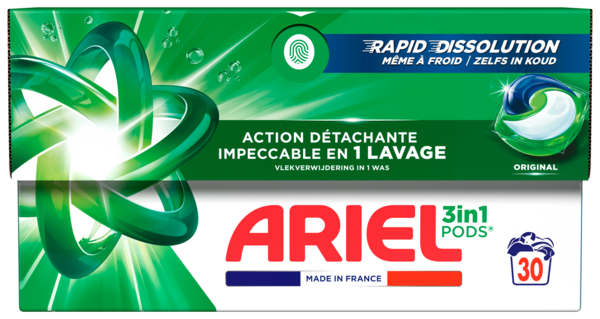 LESSIVE PODS ORIGINAL 3 EN 1 30 DOSES
