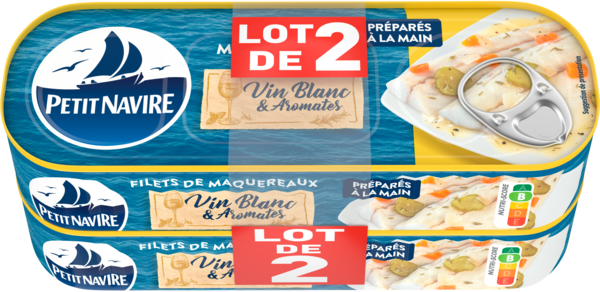 FILETS DE MAQUEREAUX AU VIN BLANC ET AUX AROMATES
Intermarché Découvrez nos offres