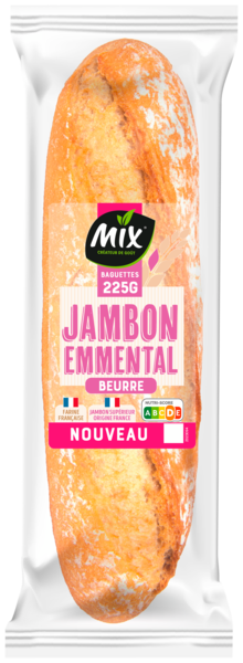 BAGUETTE JAMBON EMMENTAL BEURRE
Intermarché Découvrez nos offres