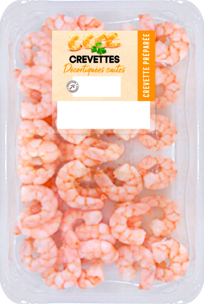 CREVETTES CUITES DÉCORTIQUÉES
Intermarché Toutes et tous unis contre la vie chère