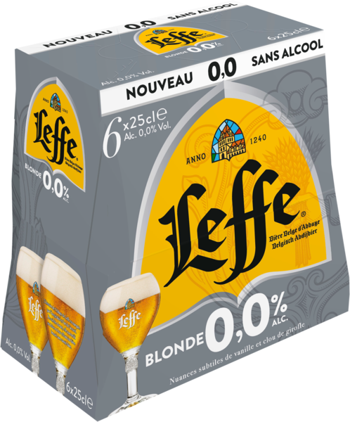 BIÈRE BLONDE SANS ALCOOL
