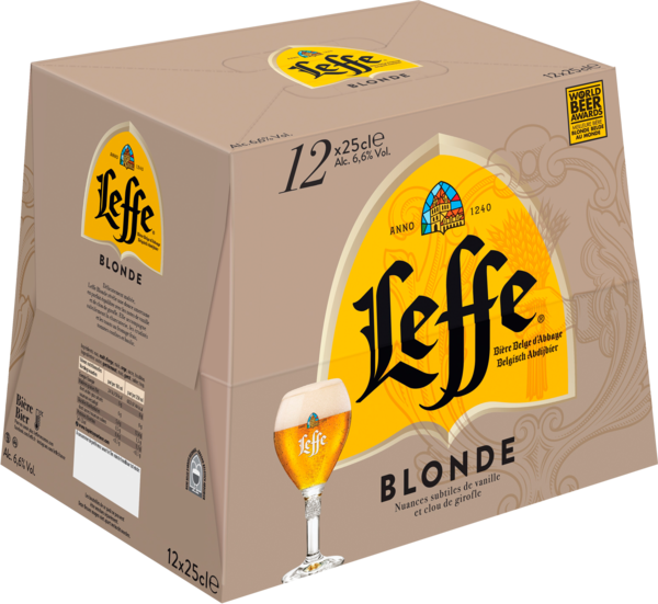 BIÈRE D'ABBAYE BLONDE
Intermarché Toutes et tous unis contre la vie chère