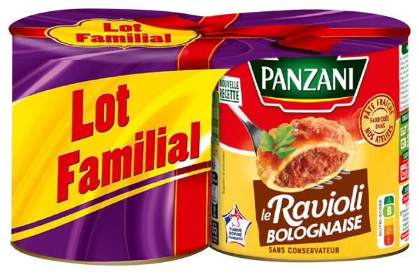 LE RAVIOLI BOLOGNAISE lot familial
Intermarché Toutes et tous unis contre la vie chère