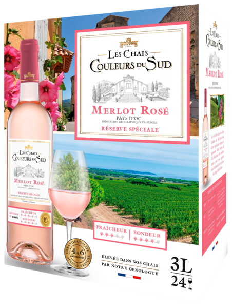 IGP PAYS D'OC MERLOT ROSÉ
