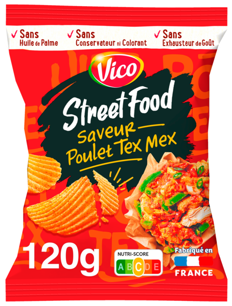 CHIPS STREET FOOD POULET TEX MEX
Intermarché Toutes et tous unis contre la vie chère