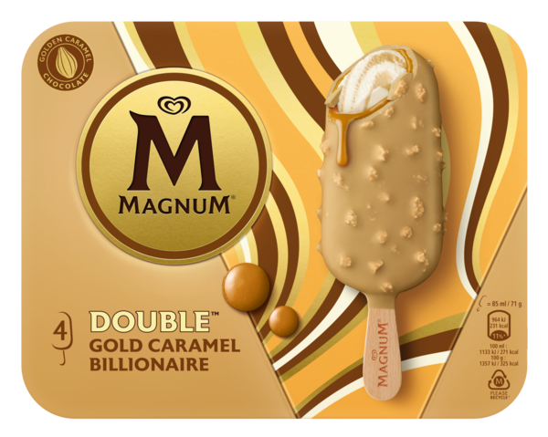 DOUBLE GOLD CARAMEL BILLIONAIRE X4
Intermarché Toutes et tous unis contre la vie chère