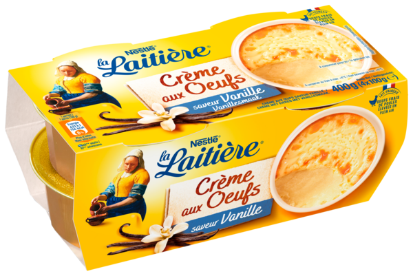 CRÈME AUX ŒUFS SAVEUR VANILLE
Intermarché Toutes et tous unis contre la vie chère