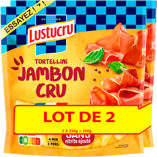 TORTELLINI JAMBON CRU
Intermarché Toutes et tous unis contre la vie chère