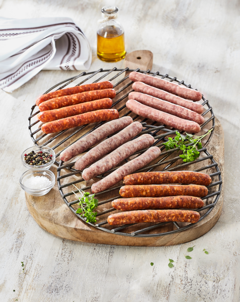 SAUCISSE AROMATISÉE AU PIMENT D'ESPELETTE
Intermarché Toutes et tous unis contre la vie chère