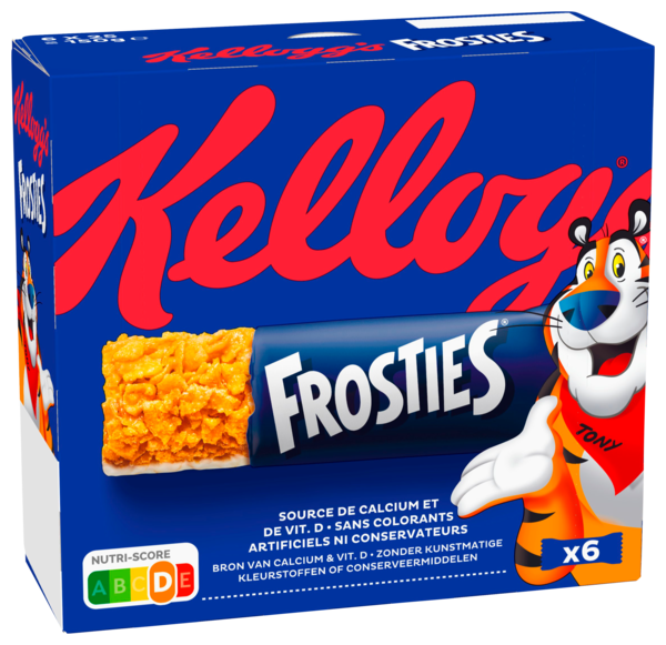 BARRES CÉRÉALES FROSTIES X6 
