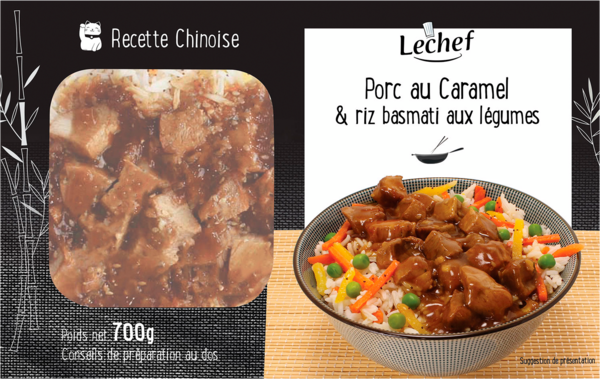 PORC AU CARAMEL ET RIZ Intermarché Toutes et tous unis contre la vie chère