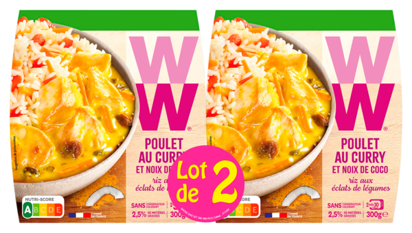 POULET AU CURRY ET NOIX DE COCO
Intermarché Toutes et tous unis contre la vie chère