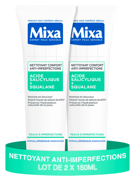 NETTOYANT CONFORT ANTI IMPERFECTIONS ACIDE SALICYLIQUE + SQUALANE
Intermarché Toutes et tous unis contre la vie chère