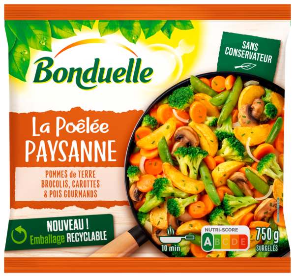LA POÊLÉE PAYSANNE SURGELÉE
Intermarché Toutes et tous unis contre la vie chère