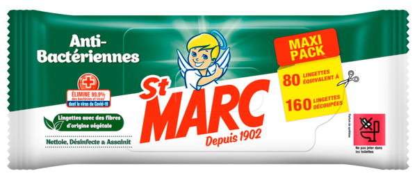 LINGETTES ANTI-BACTÉRIENNES X80
Intermarché Toutes et tous unis contre la vie chère