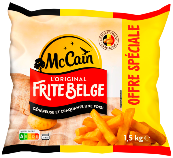 FRITES BELGE SURGELÉES
Intermarché Toutes et tous unis contre la vie chère