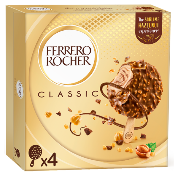 GLACE BÂTONNET ROCHER NOISETTE ET CHOCOLAT AU LAIT X4
Intermarché Toutes et tous unis contre la vie chère