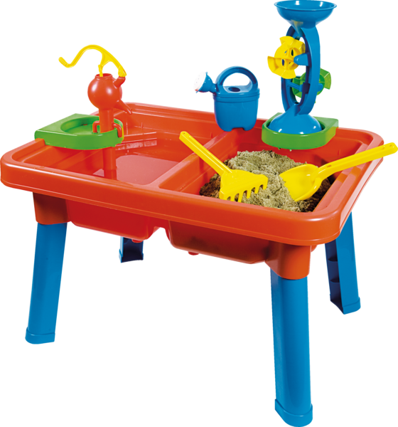 TABLE MULTI ACTIVITÉS SABLE ET EAU 
