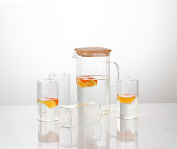 SET 1 PICHET ET 4 VERRES Intermarché Notre sélection été