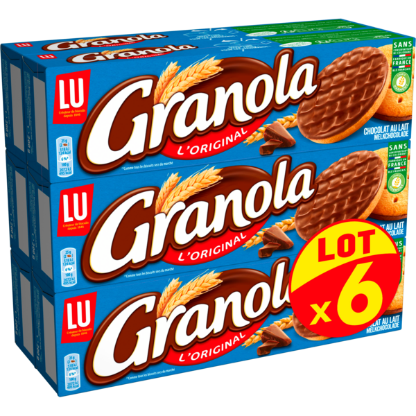 GRANOLA CHOCOLAT AU LAIT
Intermarché Toutes et tous unis contre la vie chère