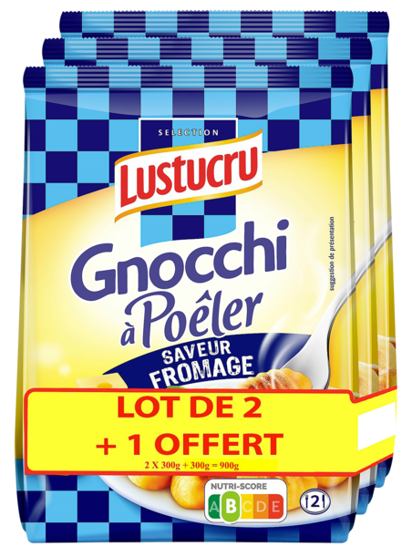 GNOCCHI À POÊLER FROMAGE
Intermarché Toutes et tous unis contre la vie chère
