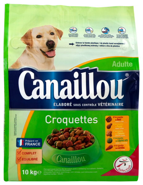 CROQUETTES POUR CHIEN ADULTE BOEUF ET LÉGUMES
Intermarché Toutes et tous unis contre la vie chère