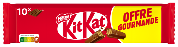 BARRES CHOCOLATÉES KIT KAT
Intermarché Toutes et tous unis contre la vie chère