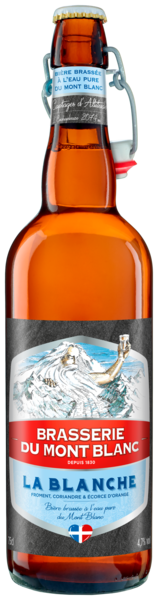 BIÈRE DU MONT-BLANC LA BLANCHE
MONT BLANC Intermarché Toutes et tous unis contre la vie chère