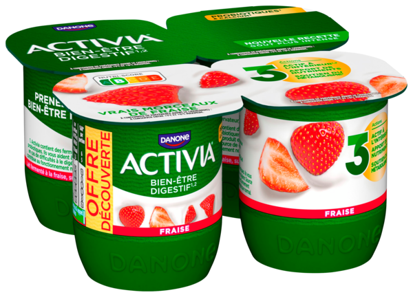 YAOURT AUX PROBIOTIQUES À LA FRAISE EN OFFRE DÉCOUVERTE
Intermarché Toutes et tous unis contre la vie chère