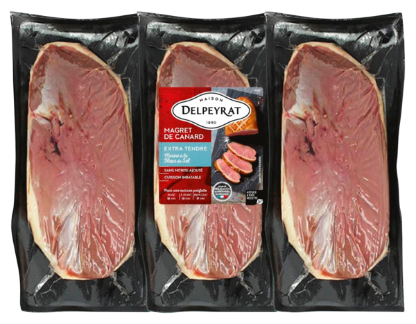 MAGRET DE CANARD MARINÉ FLEUR DE SEL X3
Intermarché Toutes et tous unis contre la vie chère