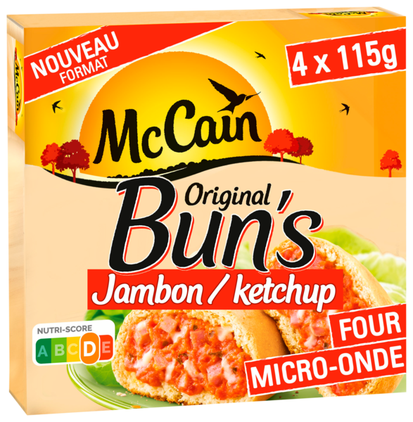 ORIGINAL BUN'S JAMBON KETCHUP SURGELÉ
Intermarché Toutes et tous unis contre la vie chère