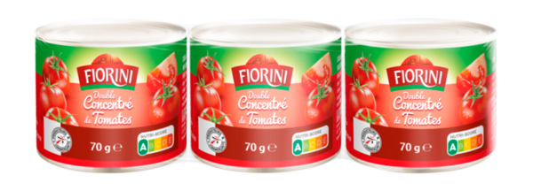 DOUBLE CONCENTRÉ DE TOMATES
Intermarché Toutes et tous unis contre la vie chère