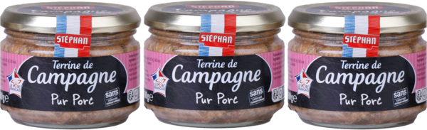 TERRINES DE CAMPAGNE PUR PORC
Intermarché Toutes et tous unis contre la vie chère