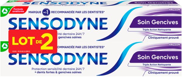 DENTIFRICE SOIN GENCIVES TRIPLE ACTION
