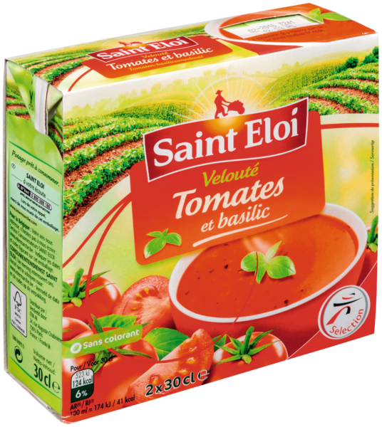 VELOUTÉ TOMATE BASILIC
