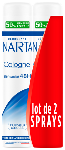 DÉODORANT SPRAY FRAÎCHEUR COLOGNE 48H
