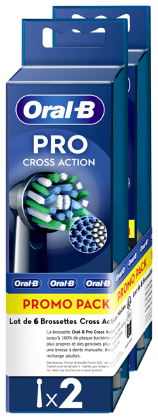 BROSSETTES 4+2 CROSS ACTION BLACK
