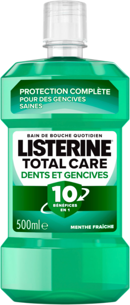 BAIN DE BOUCHE  TOTAL CARE 10 EN 1 DENTS ET GENCIVES MENTHE FRAÎCHE
